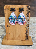 Turtle Raindrop With bow Accents