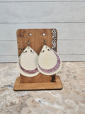 Raindrop Sparkling Dangling Earrings