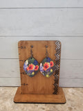 Raindrop Floral Dangling Earring