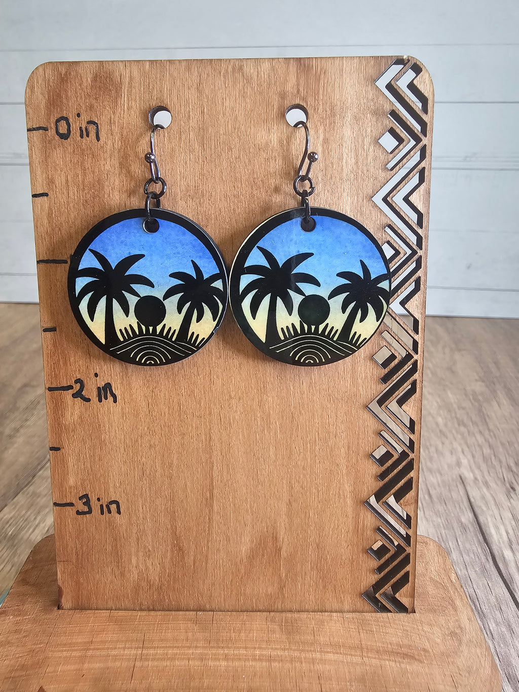 Ocean Scene Earrings