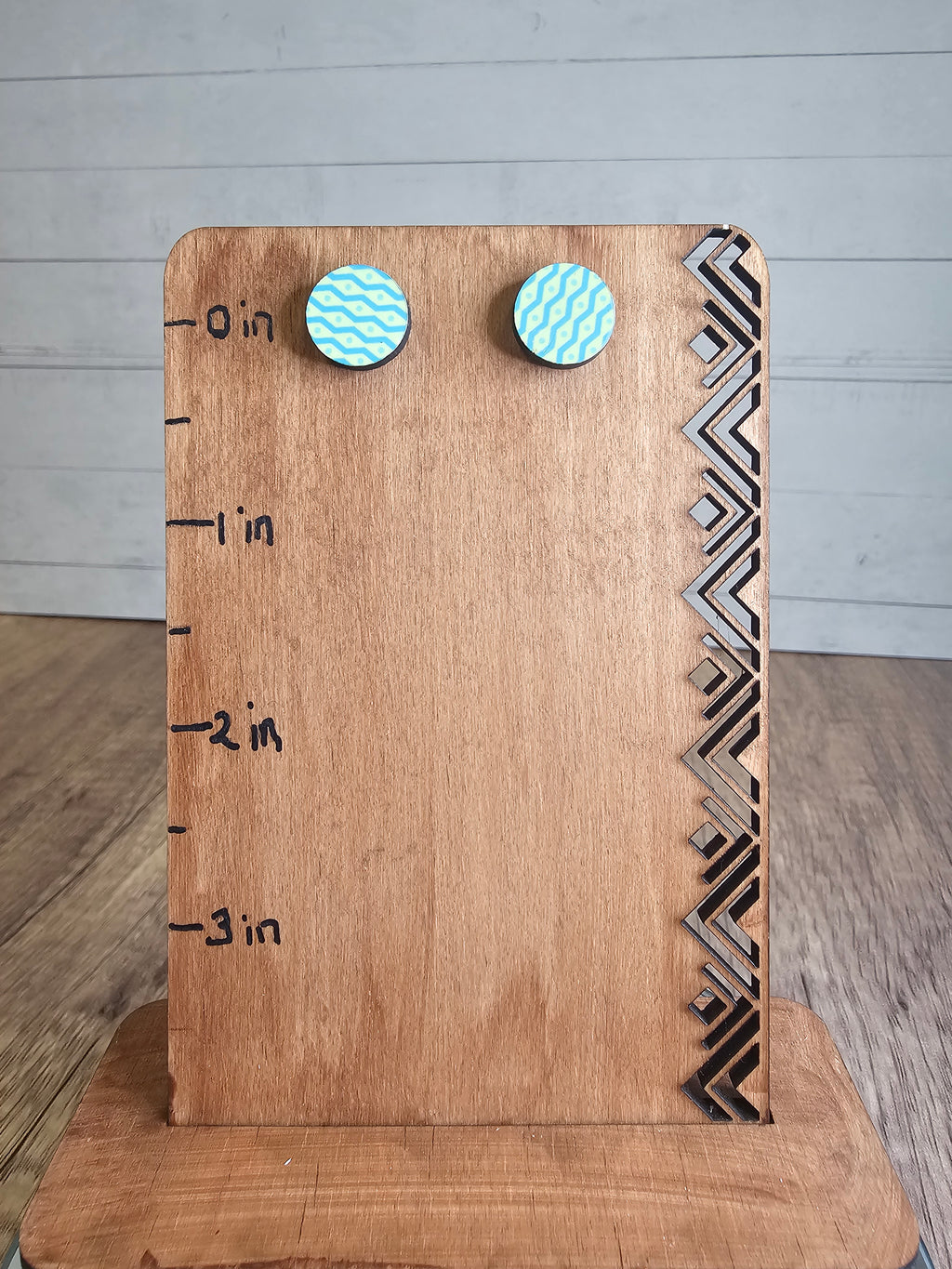 .5" Round Earrings