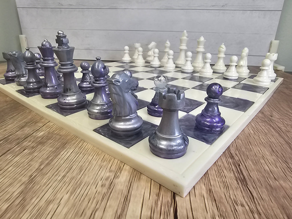 Resin chessboard