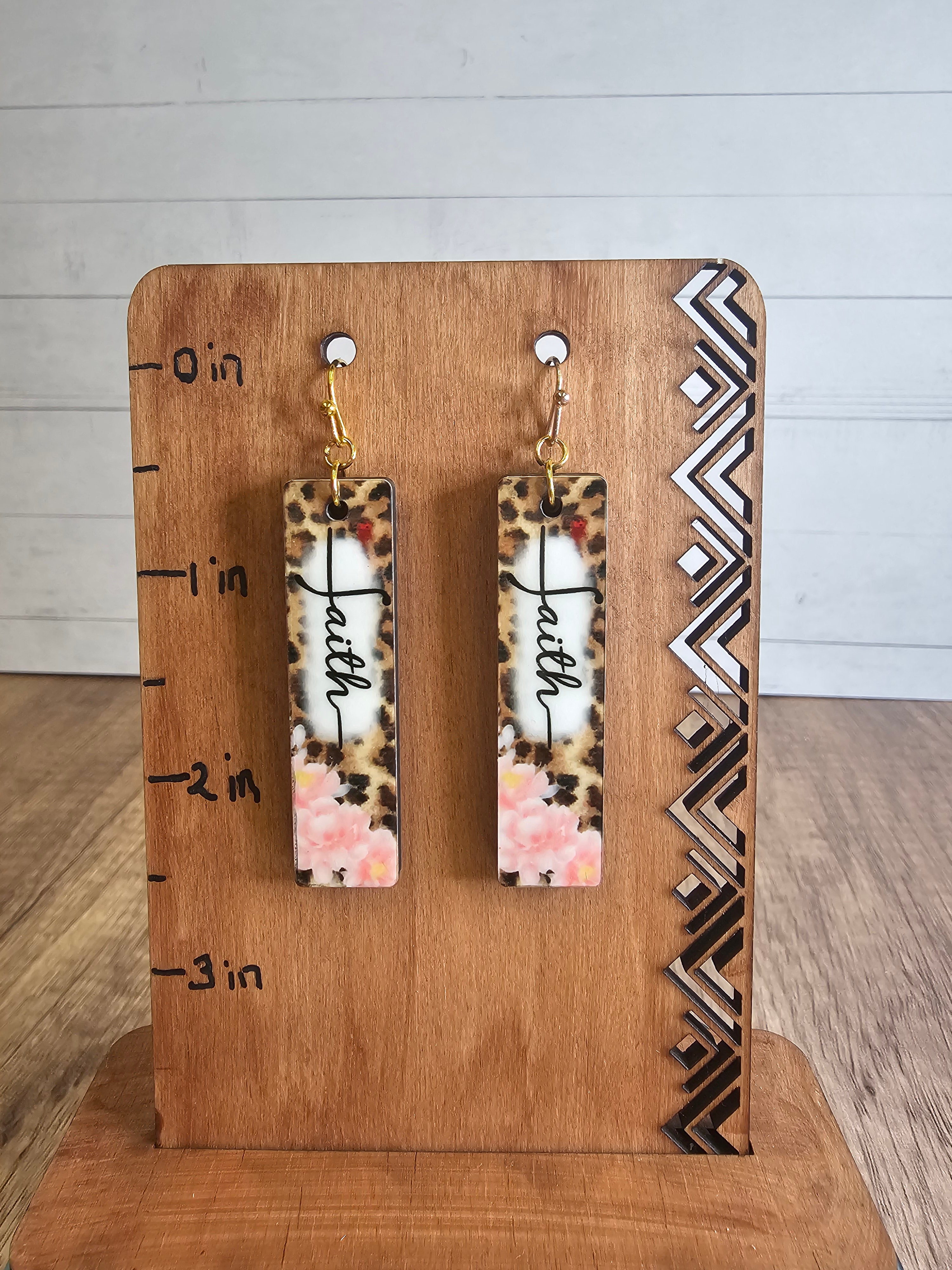 Faith Bar Earrings