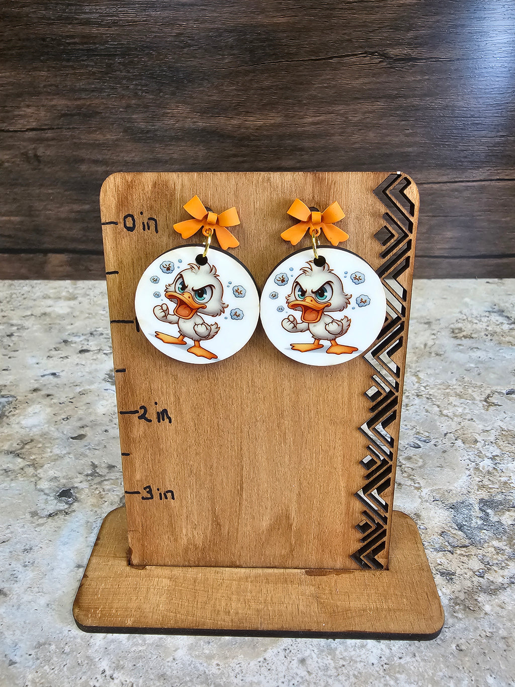 Cute Round Dangle Earrings