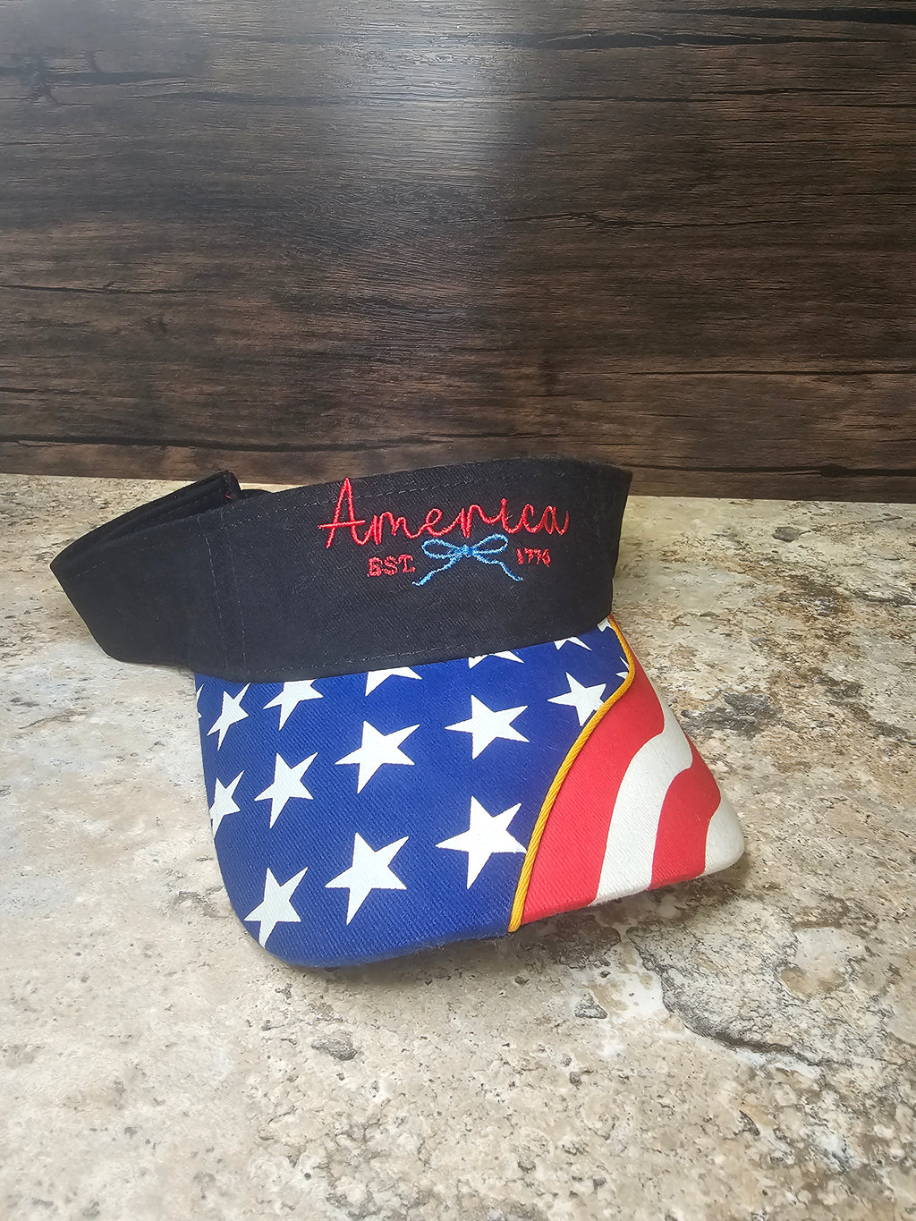 Embroidered Visor