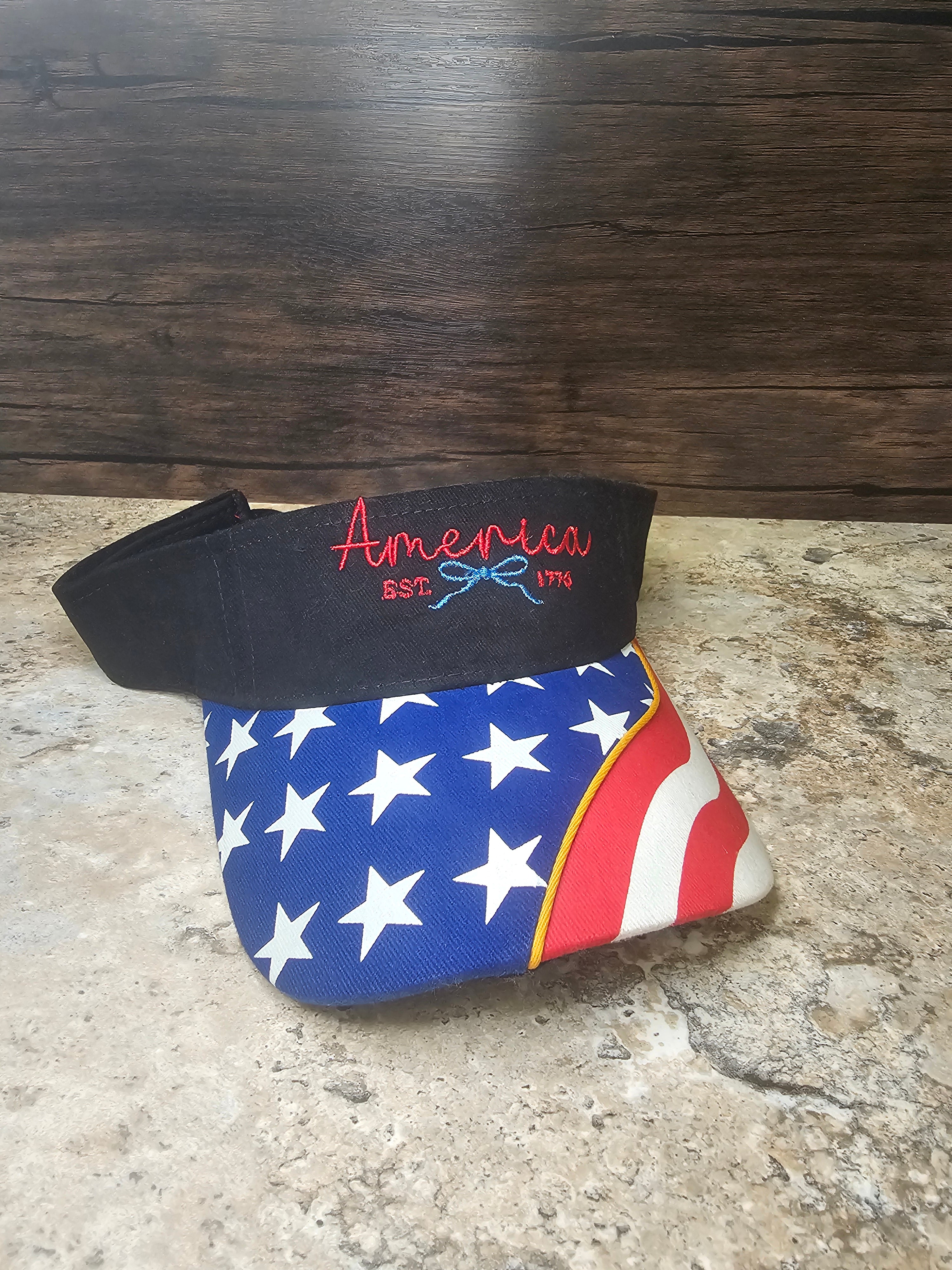 Embroidered Visor