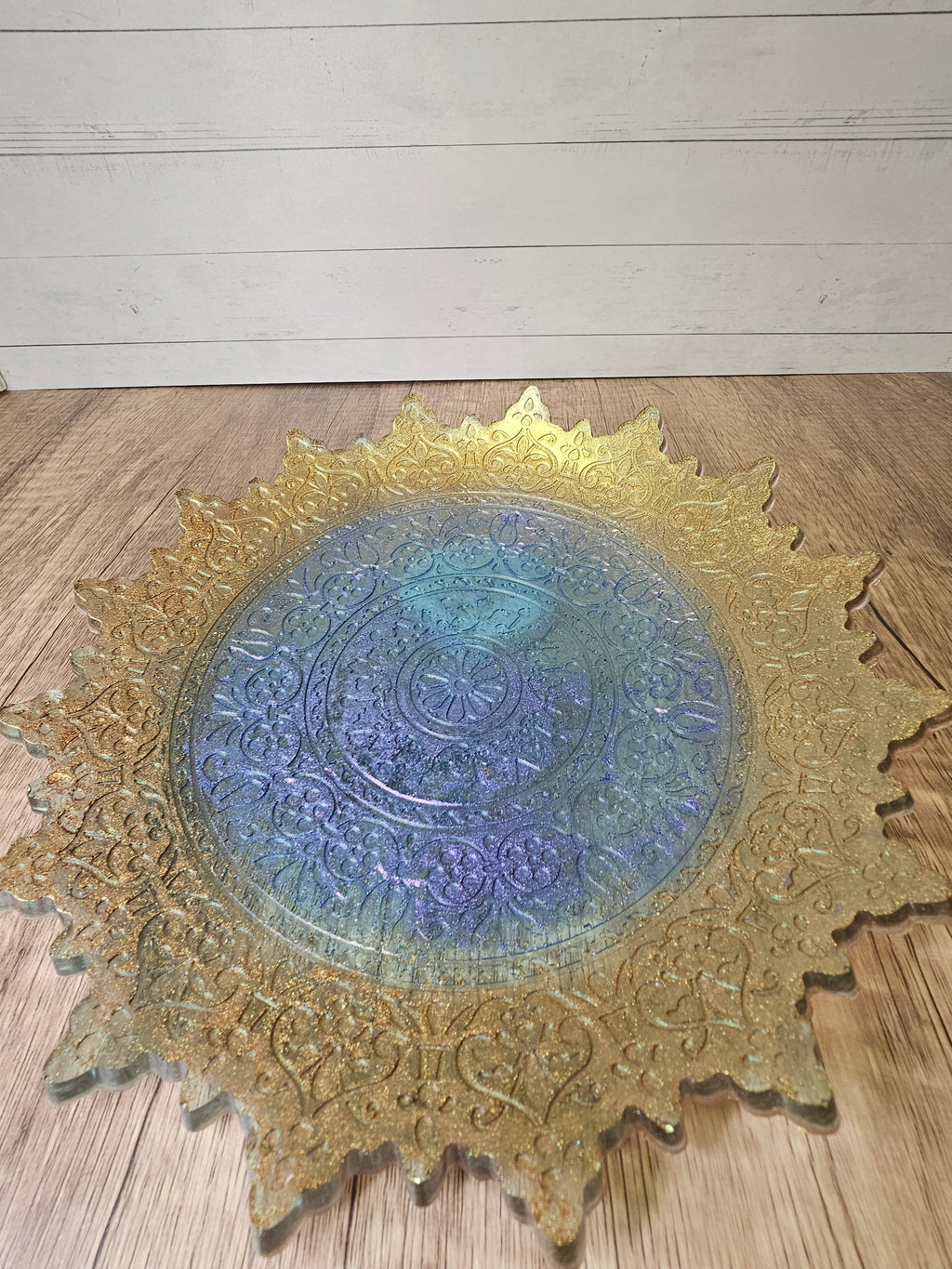 Resin Mandala Tray