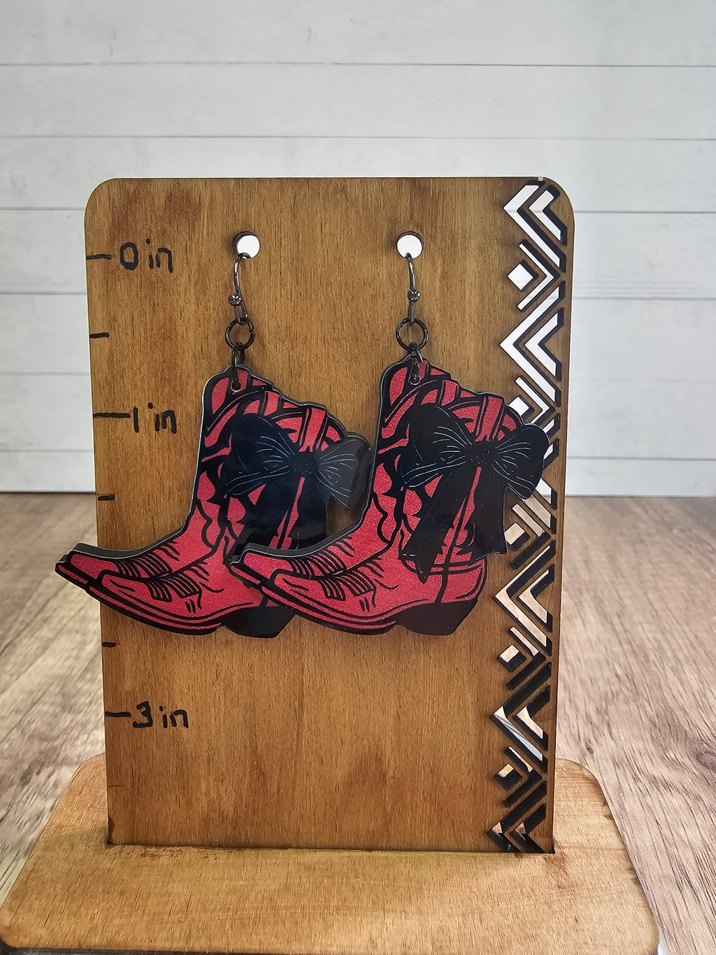 Boot Dangle Earrings