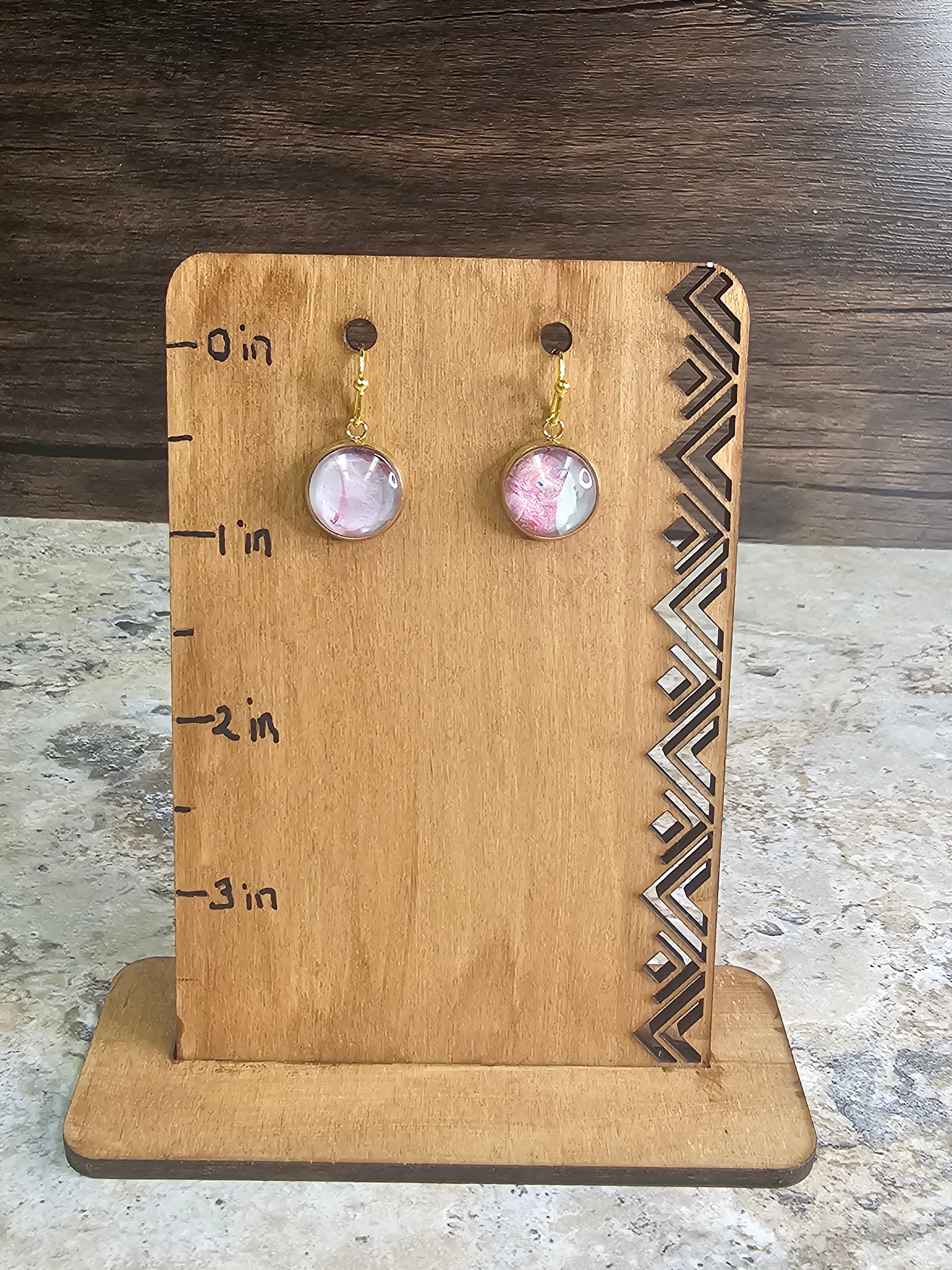 Fluid Art Earrings