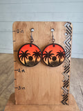 Ocean Scene Earrings