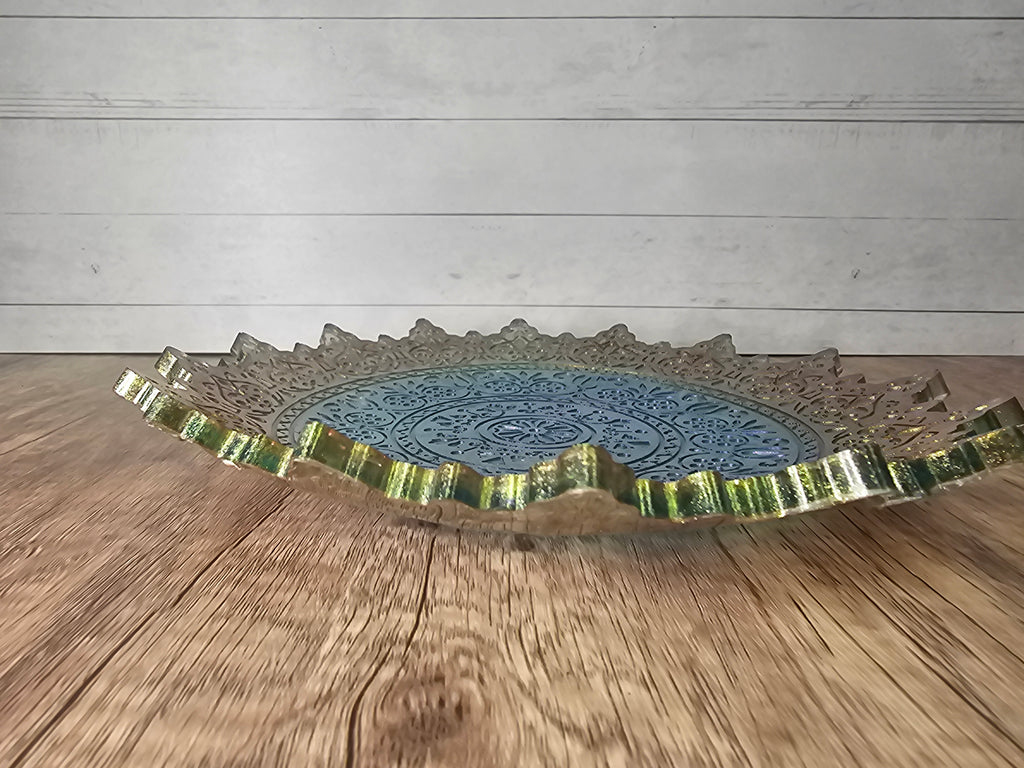 Resin Mandala Tray