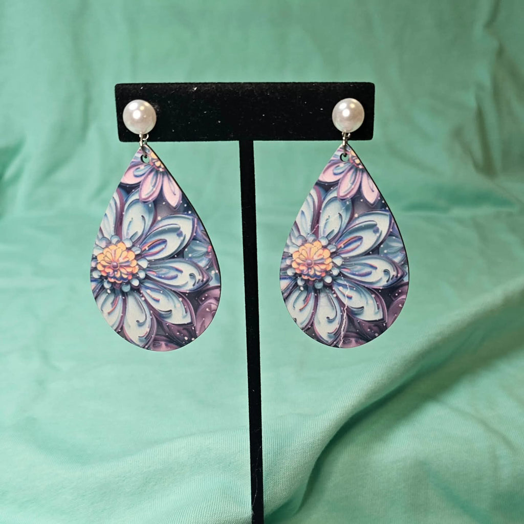 Large Teardrop Earrings