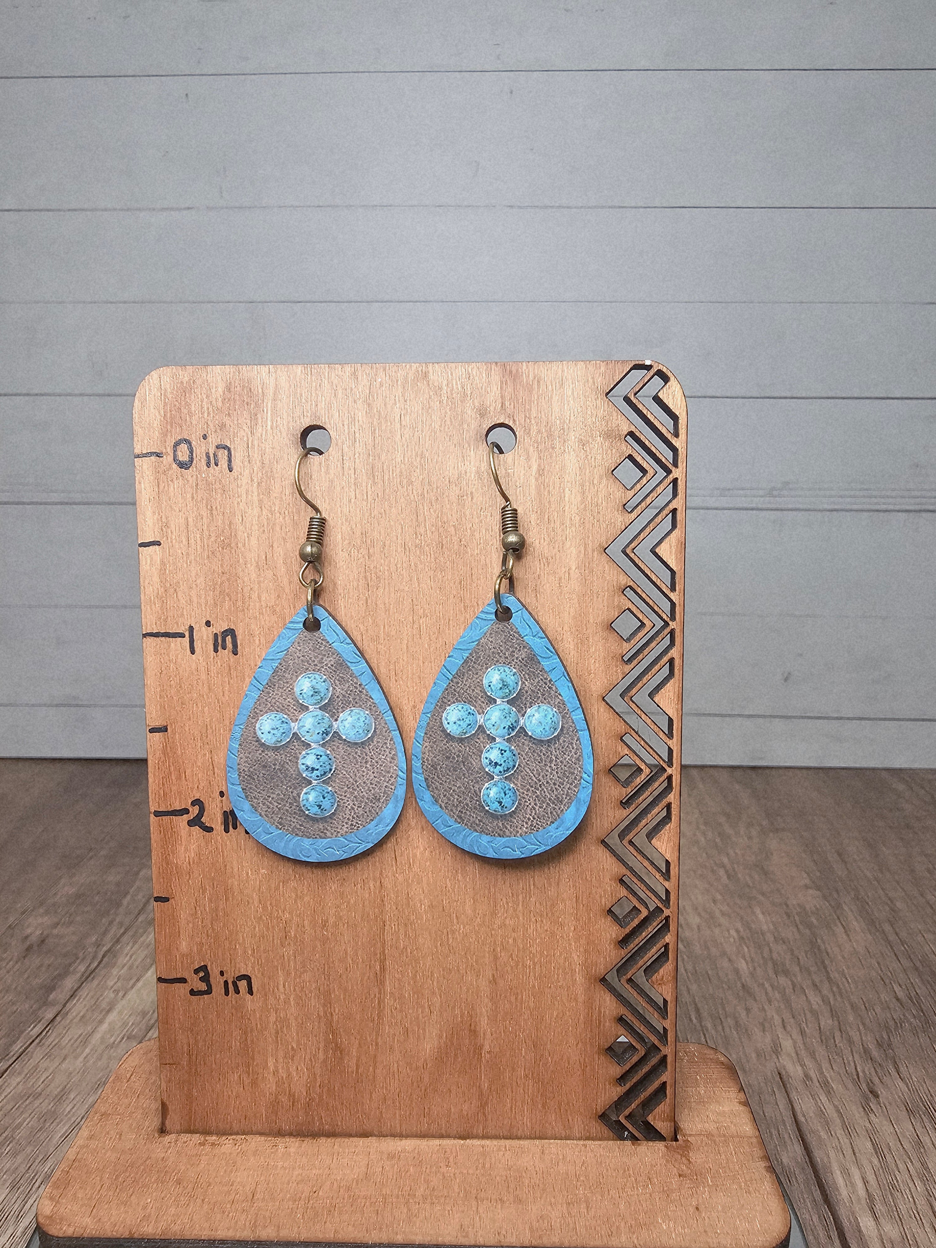 Western Theme Dangle Earrings
