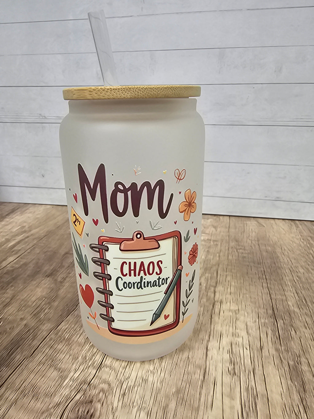 Mom Glass Can Tumblers