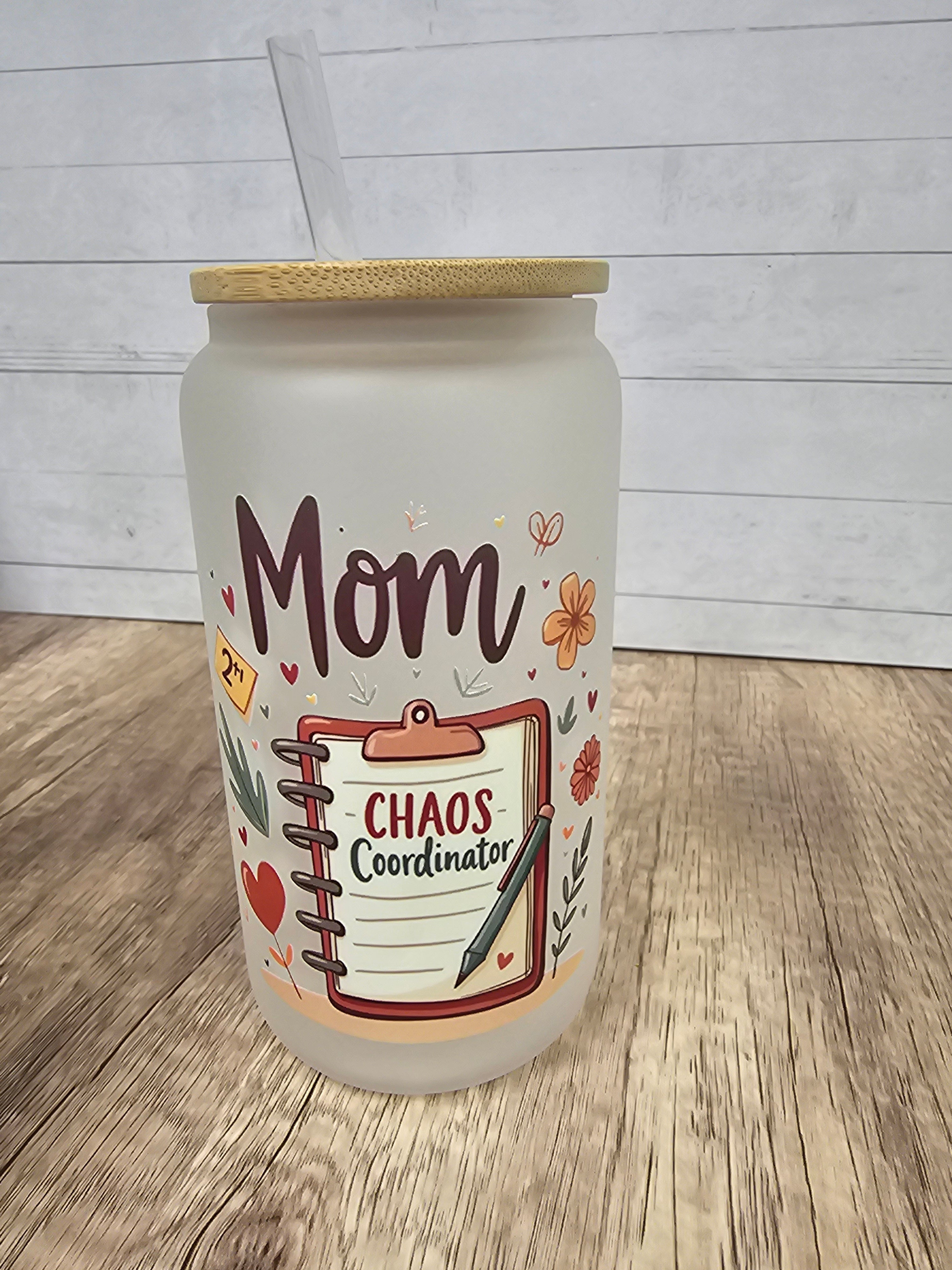 Mom Glass Can Tumblers