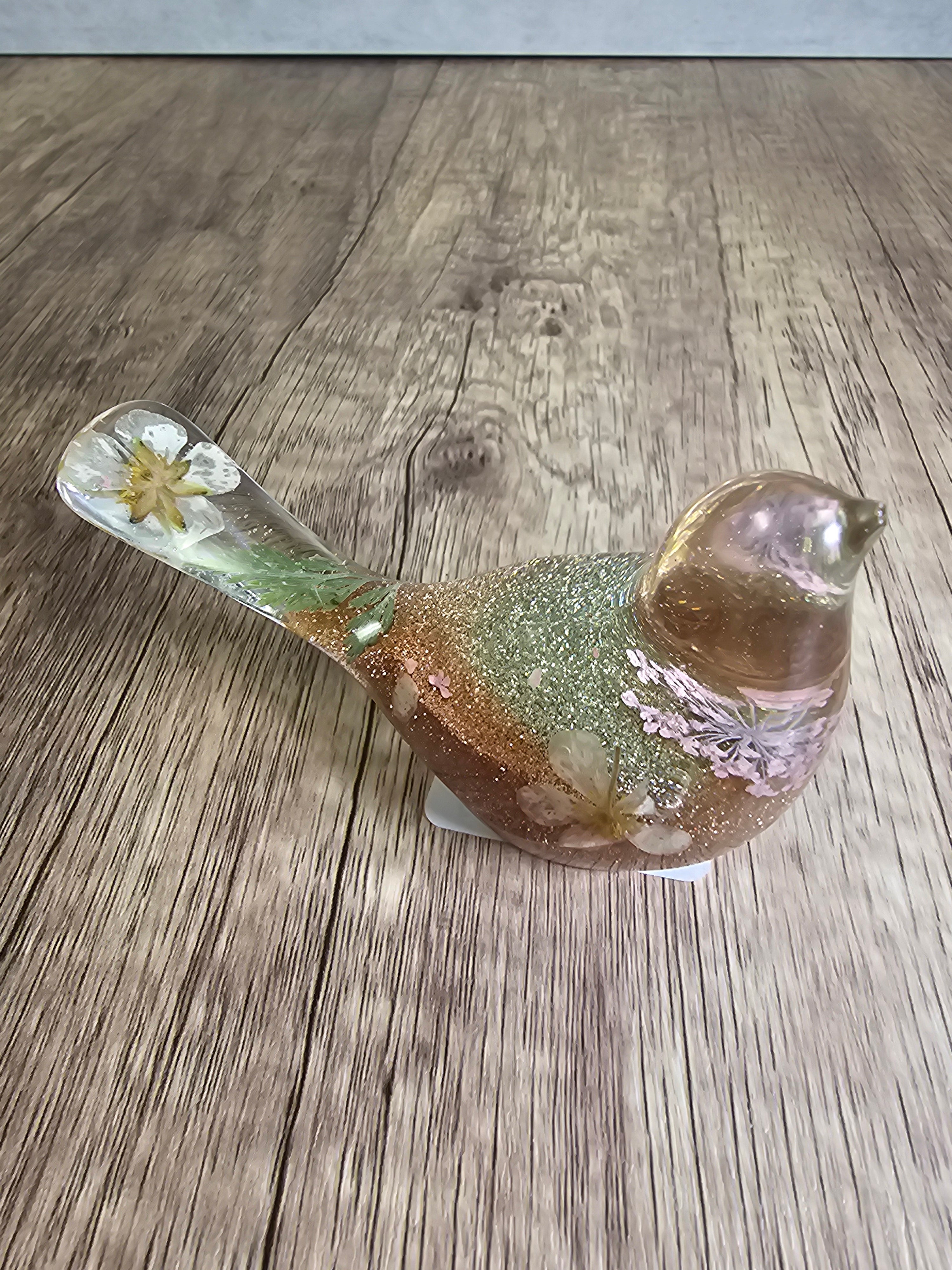 Resin Bird Decor