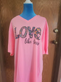 Love Like Jesus V-neck Tee