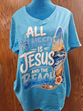 Jesus and The Beach Tee