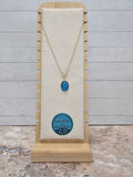 Oval Pendent Necklace