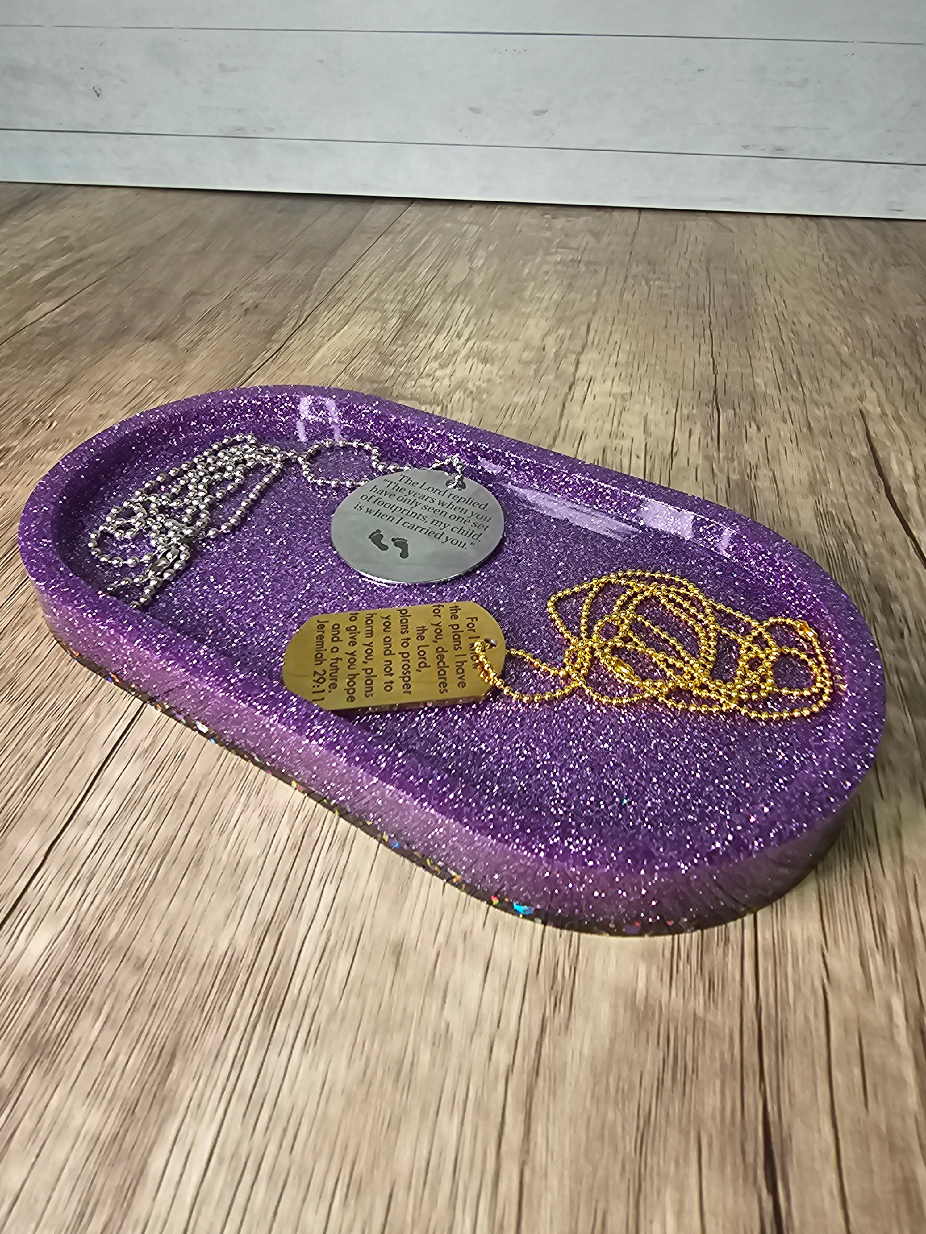 Resin Decorative Tray
