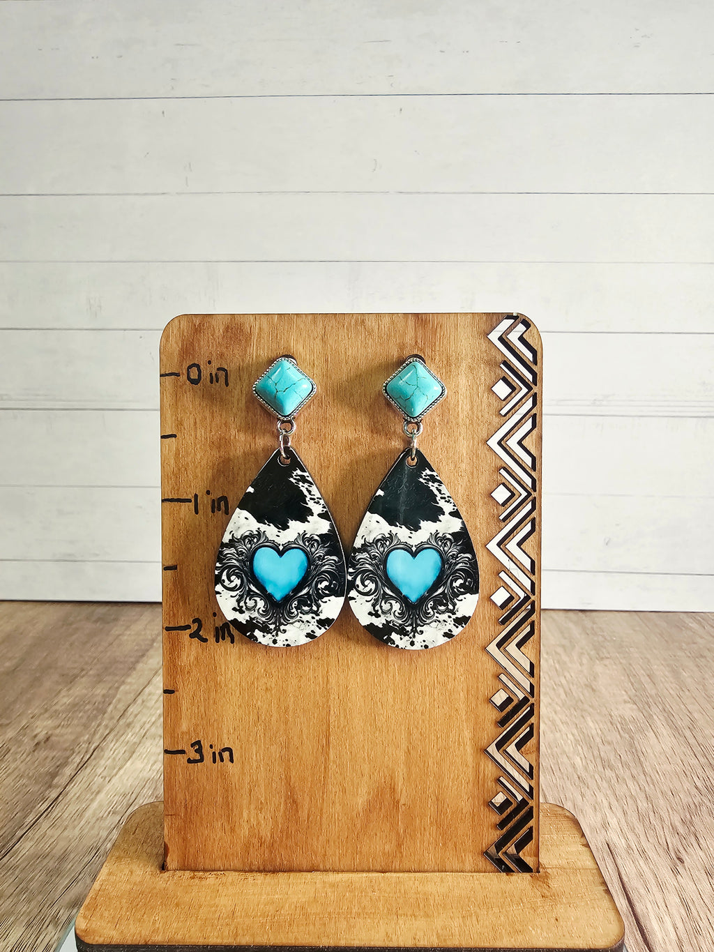 Western Theme Dangle Earrings
