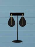 Leather Dangle Earrings