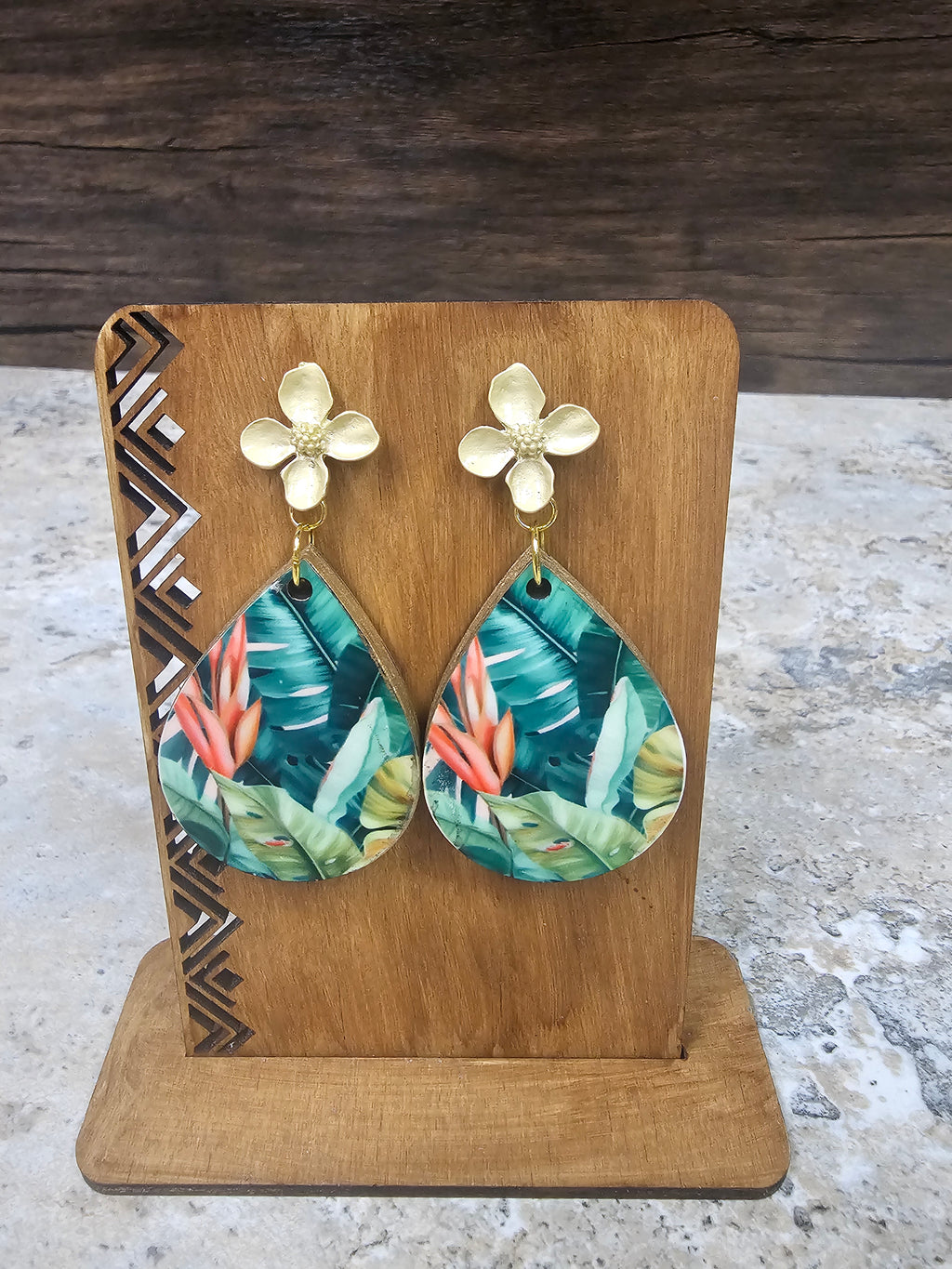 Large Teardrop Earrings