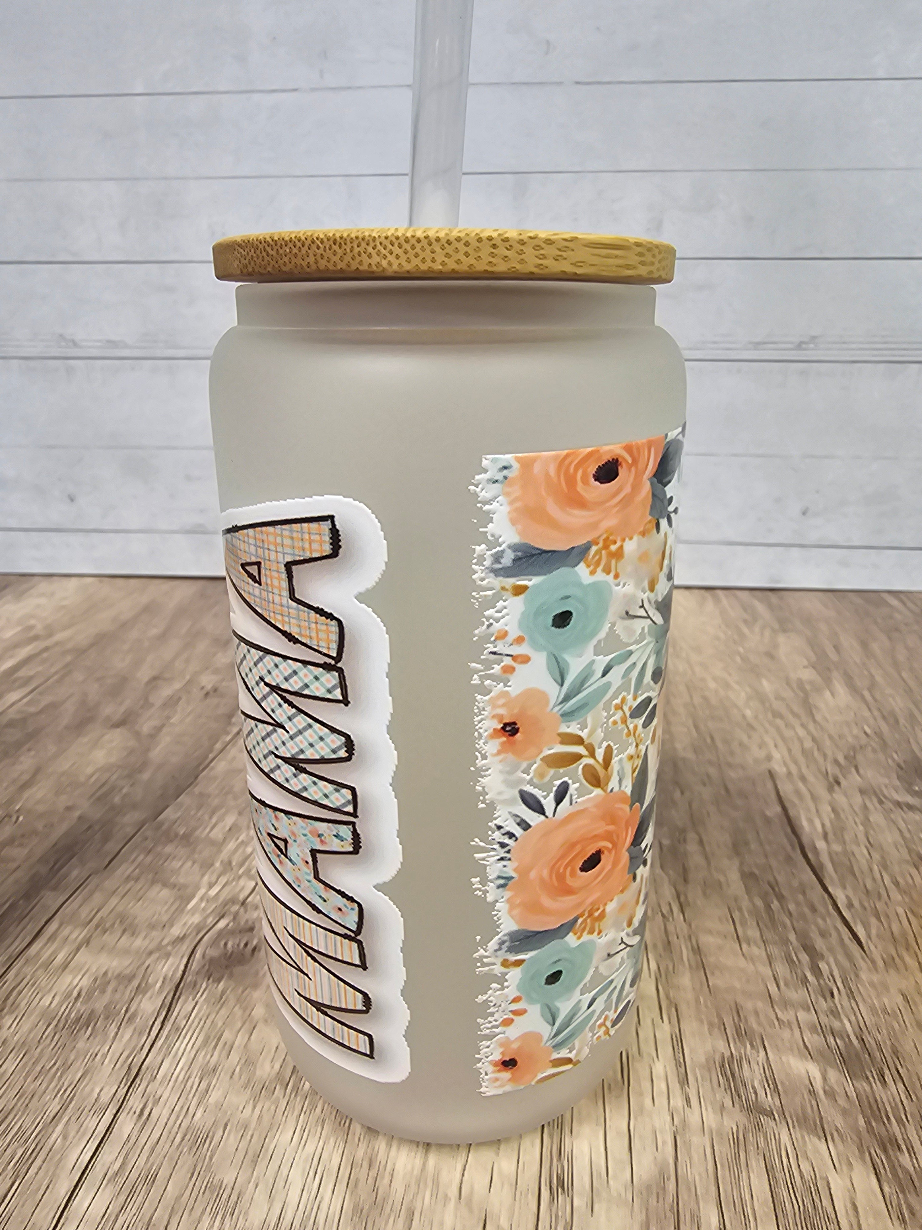 Mom Glass Can Tumblers