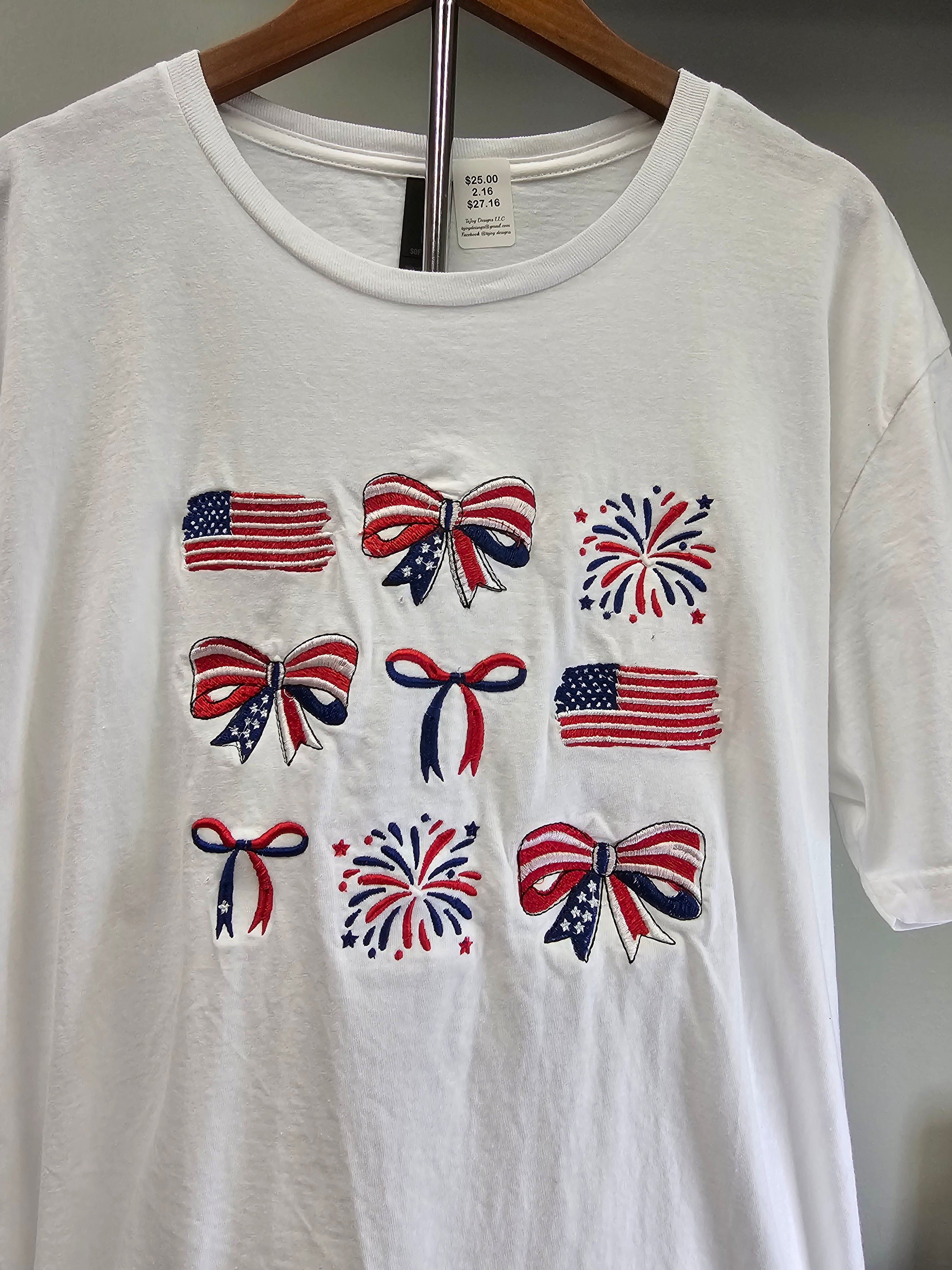 Red, White, and Blue Tee