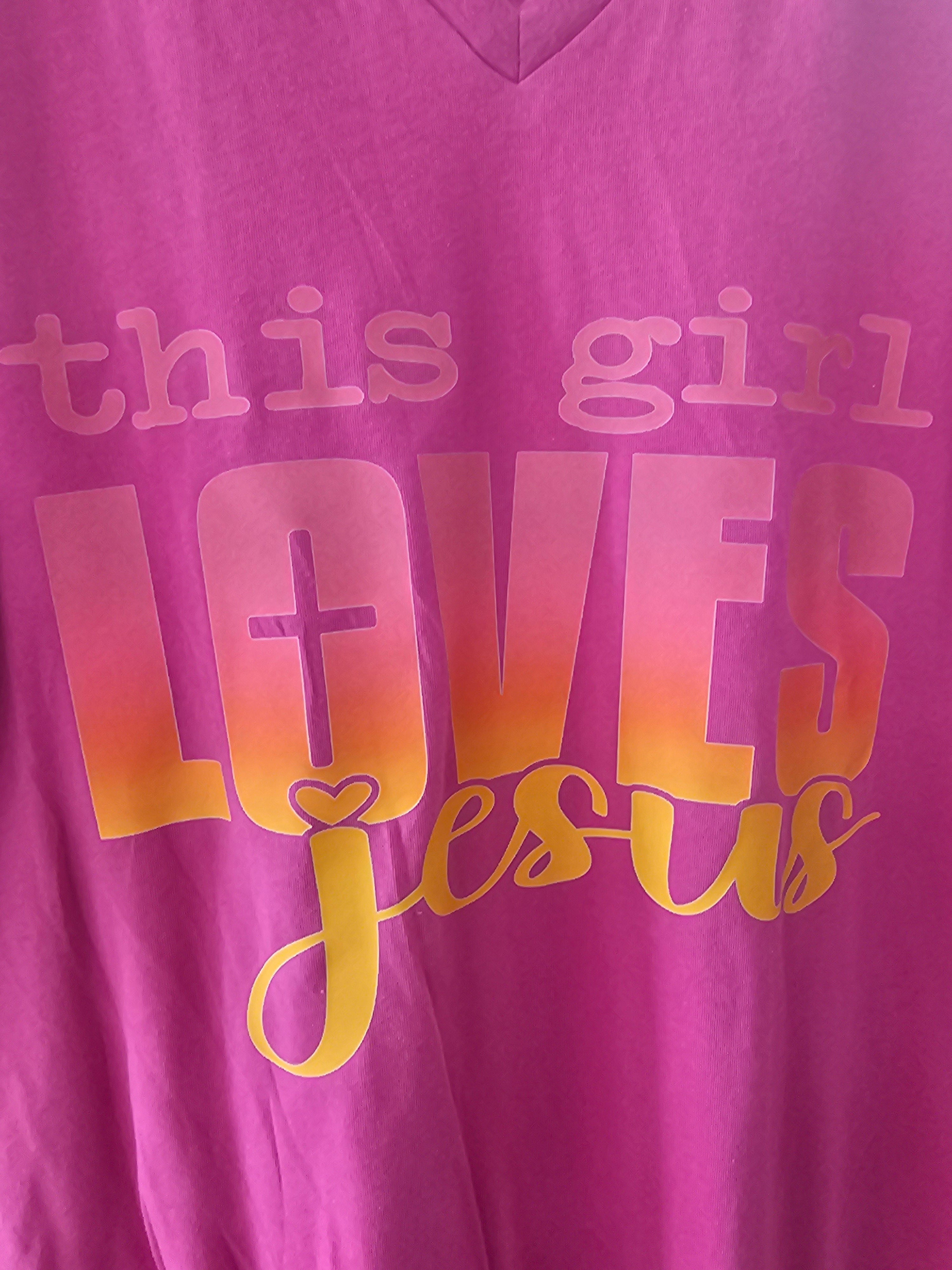 This Girl Loves Jesus Tee