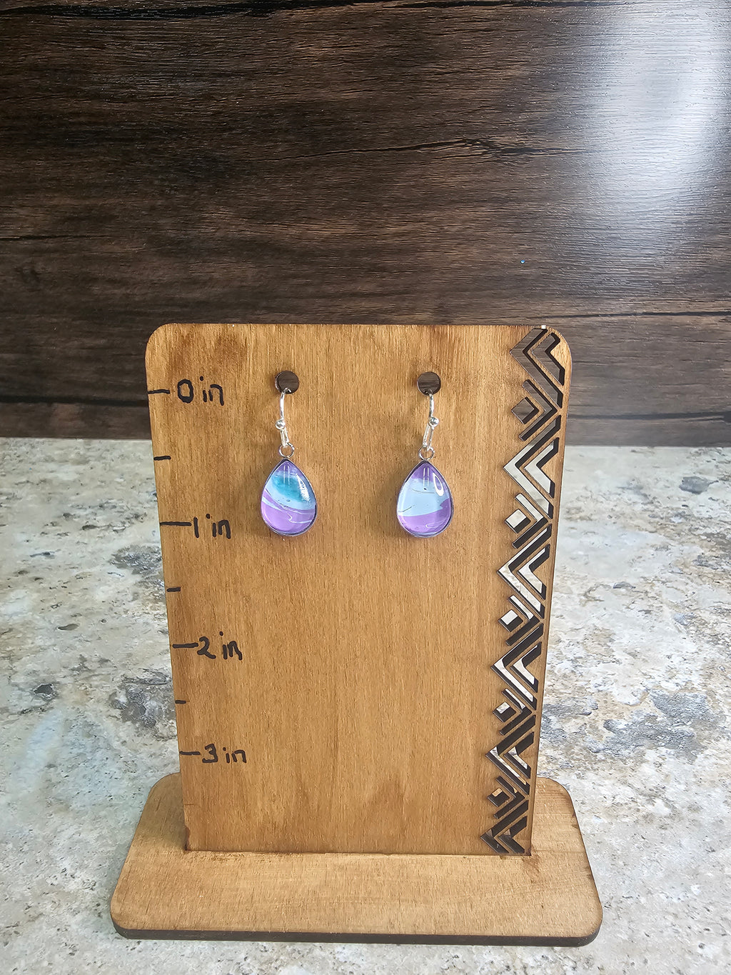 Fluid Art Earrings