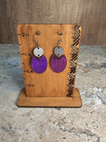 Wooden Dangle Earrings