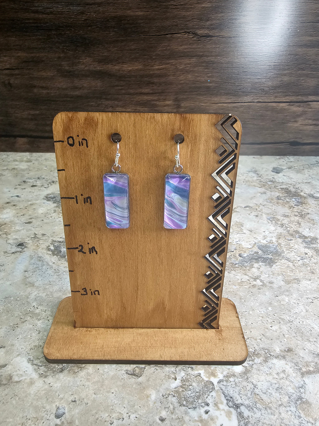 Fluid Art Earrings