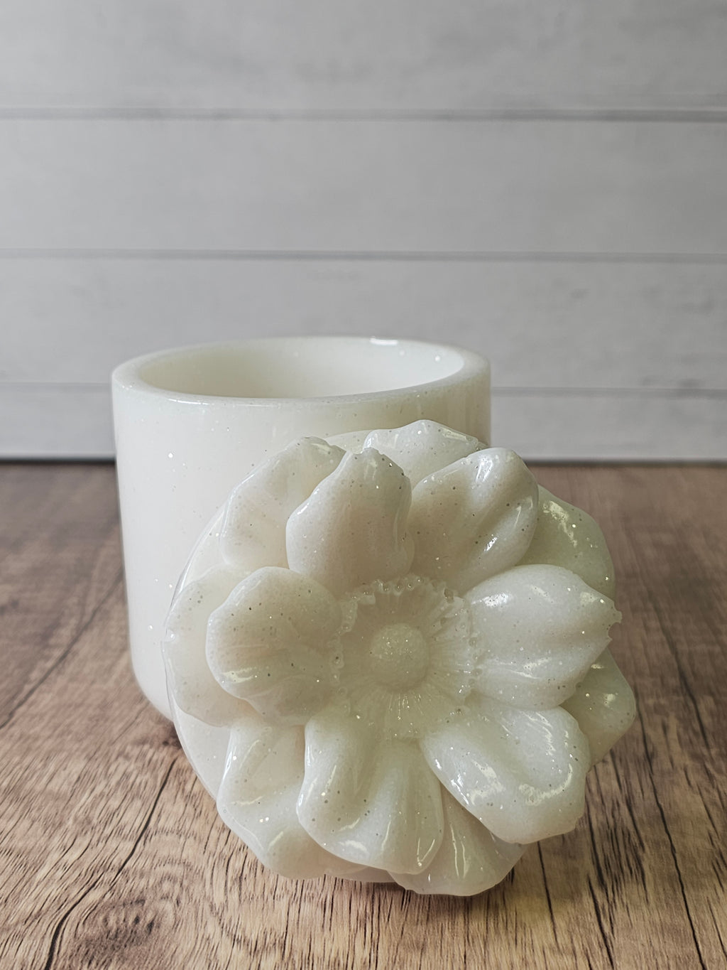Resin Sunflower Jar