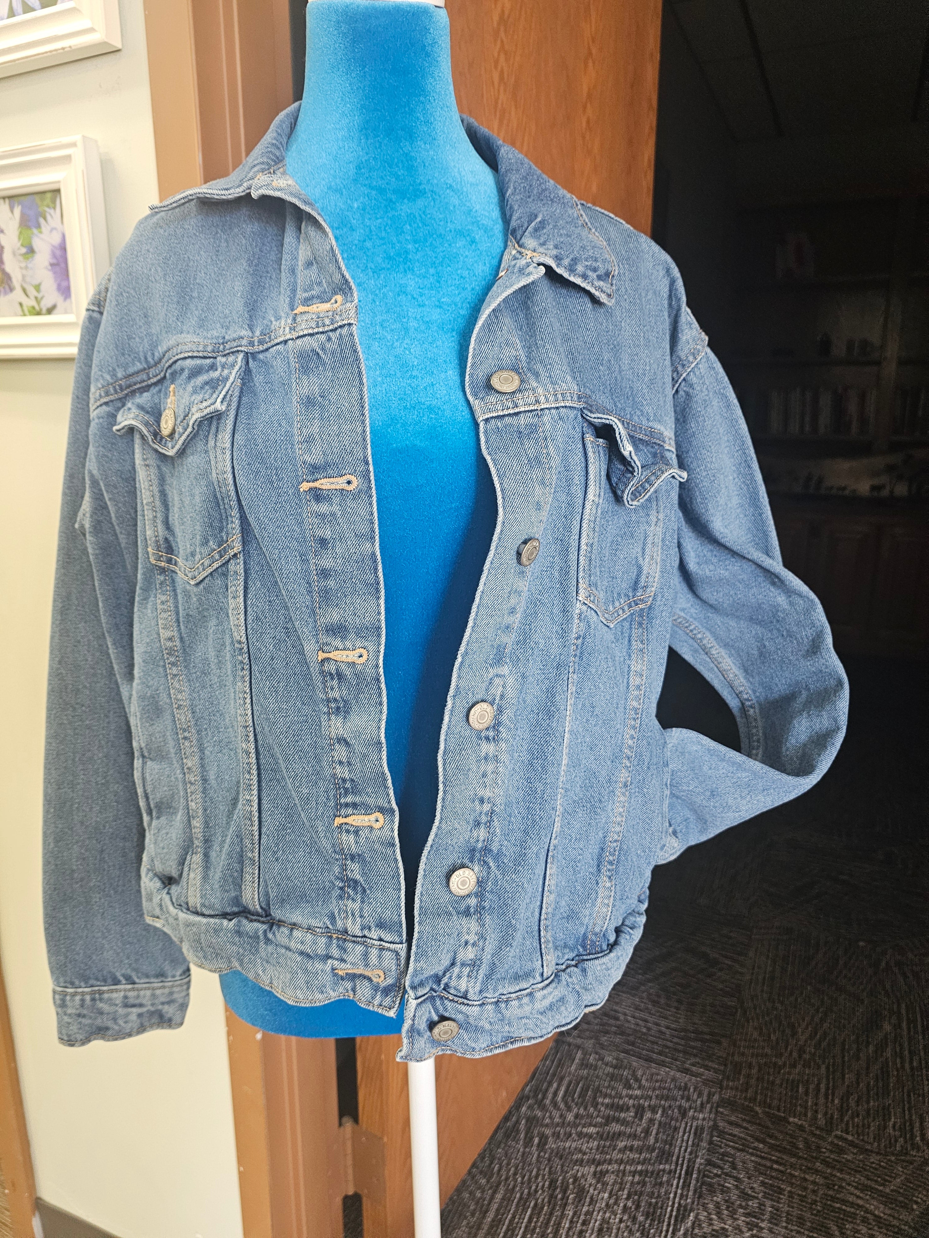 She is Strong Denim Jacket
