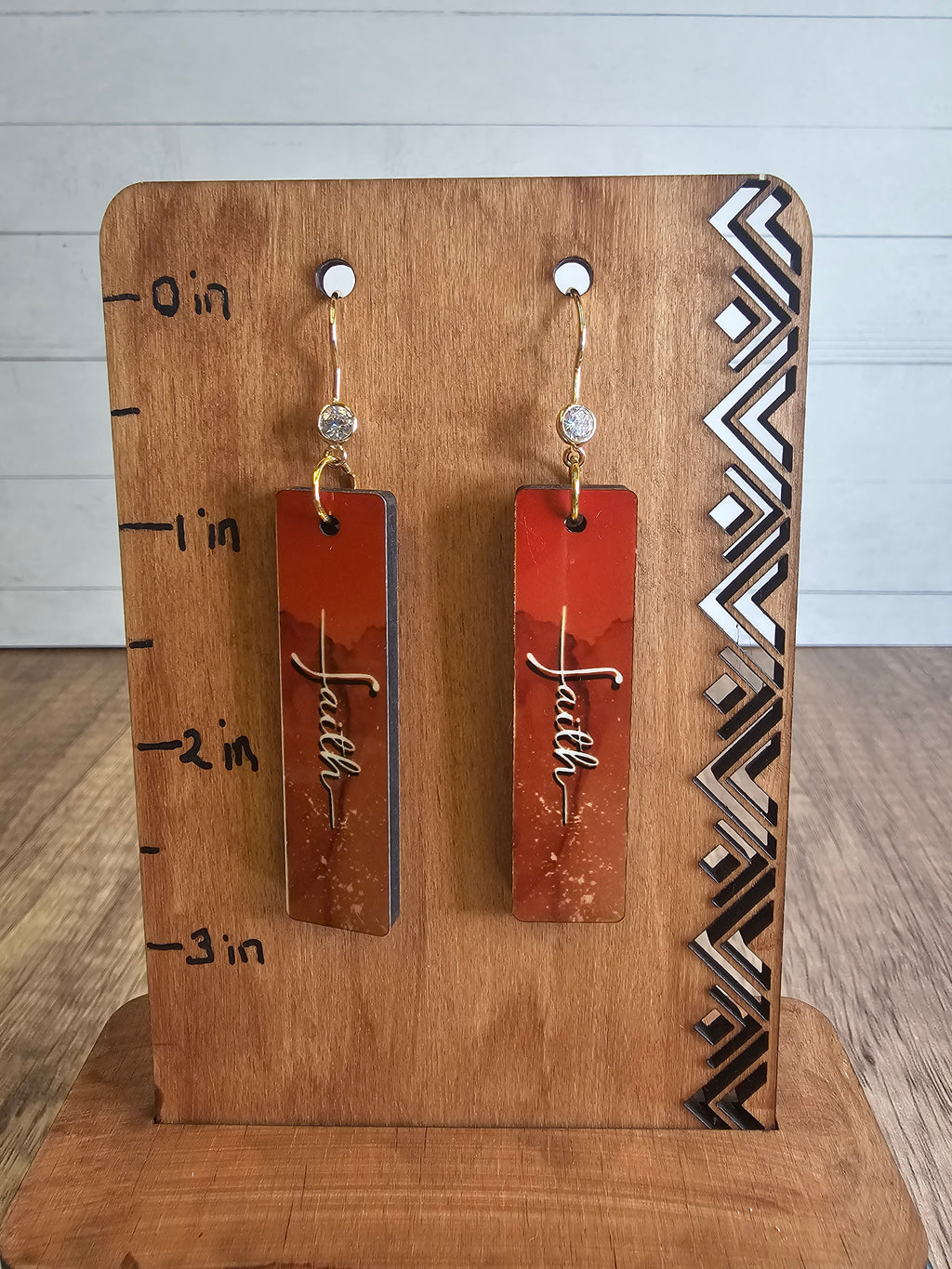 Faith Bar Earrings