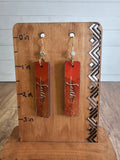 Faith Bar Earrings