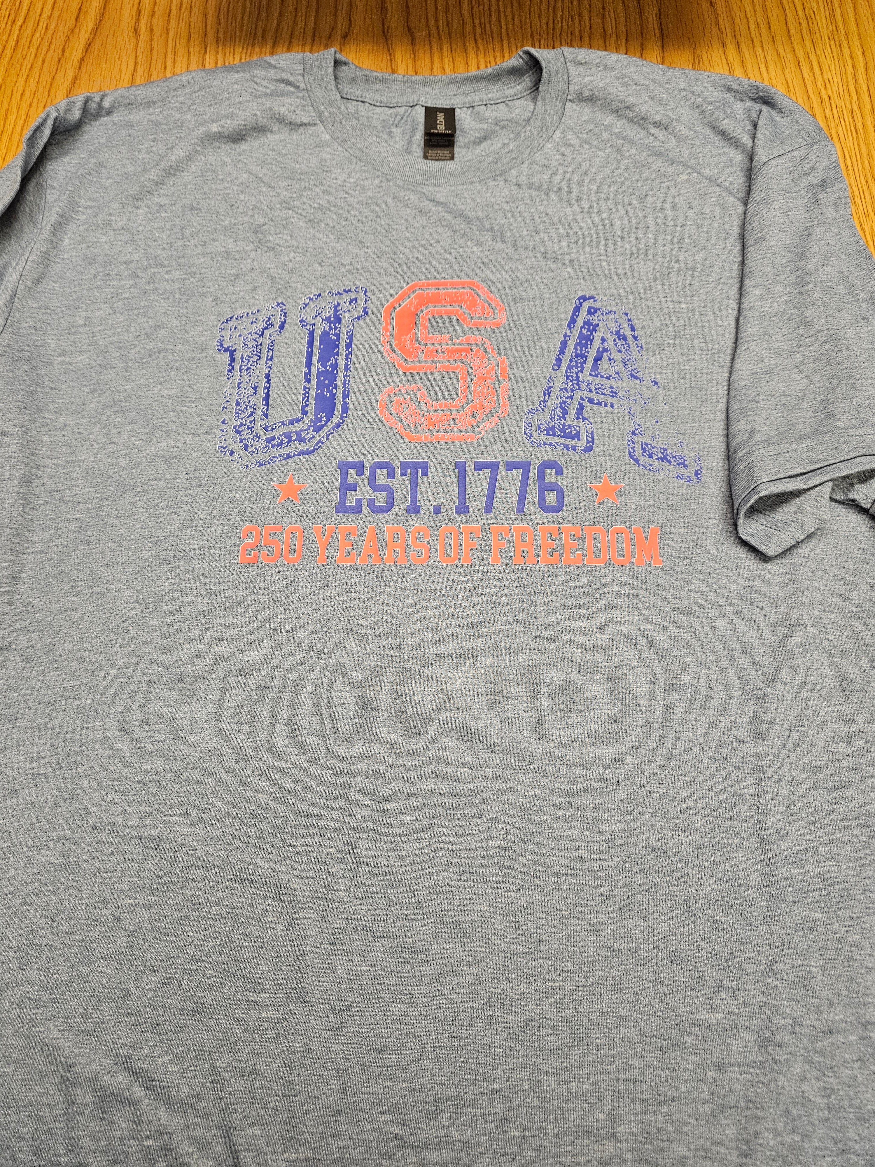 USA Distressed Tee