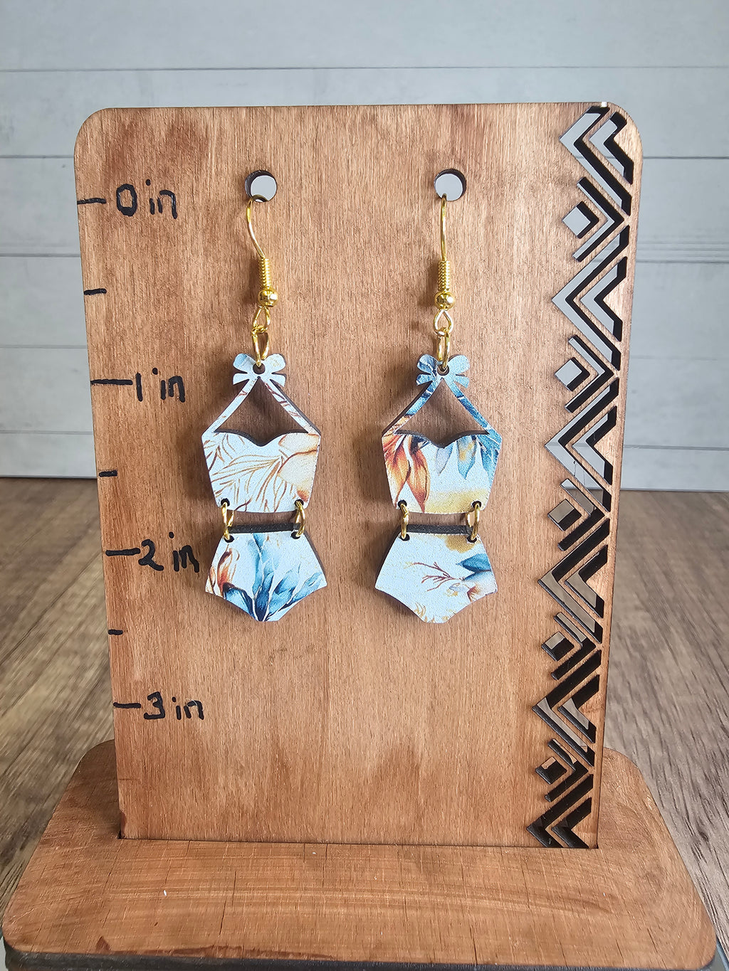 Bathing Suit Earrings
