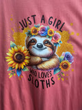 Just a girl Tee