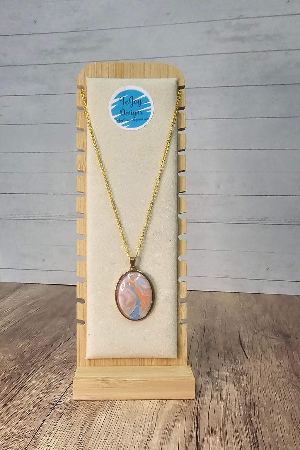 31.5" Fluid Art Necklace
