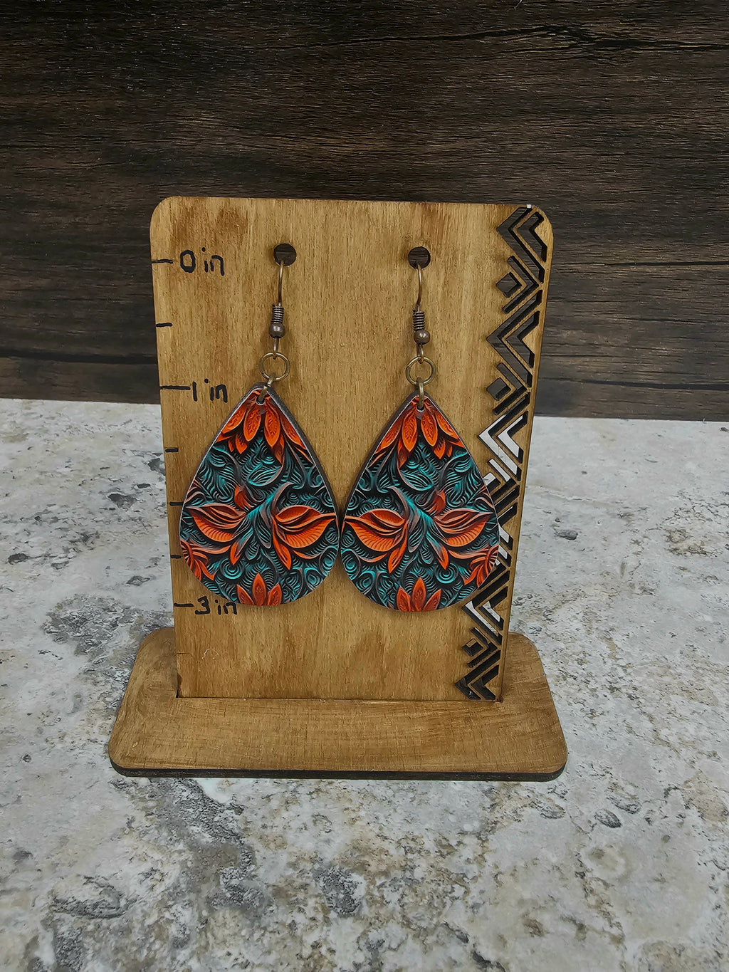Large Teardrop Earrings
