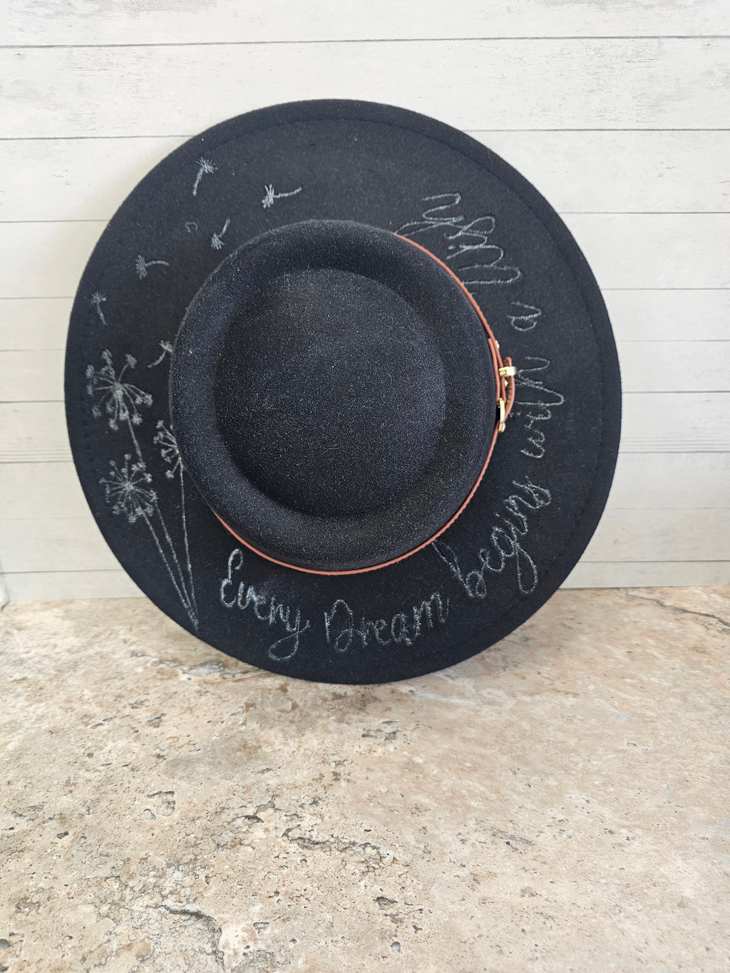 Wide Brim Fedora
