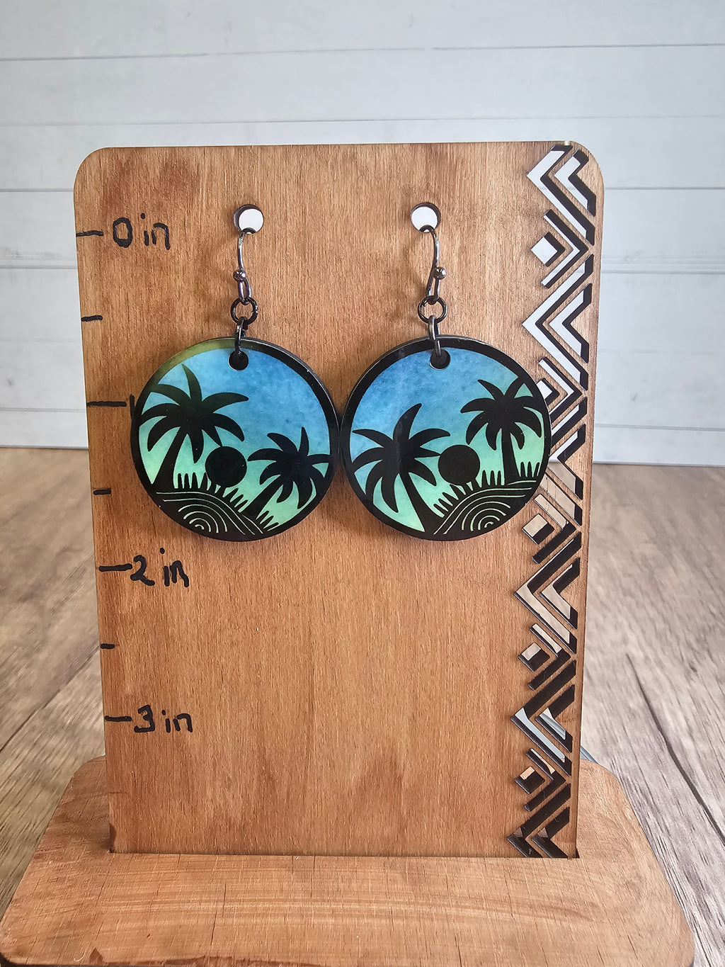 Ocean Scene Earrings