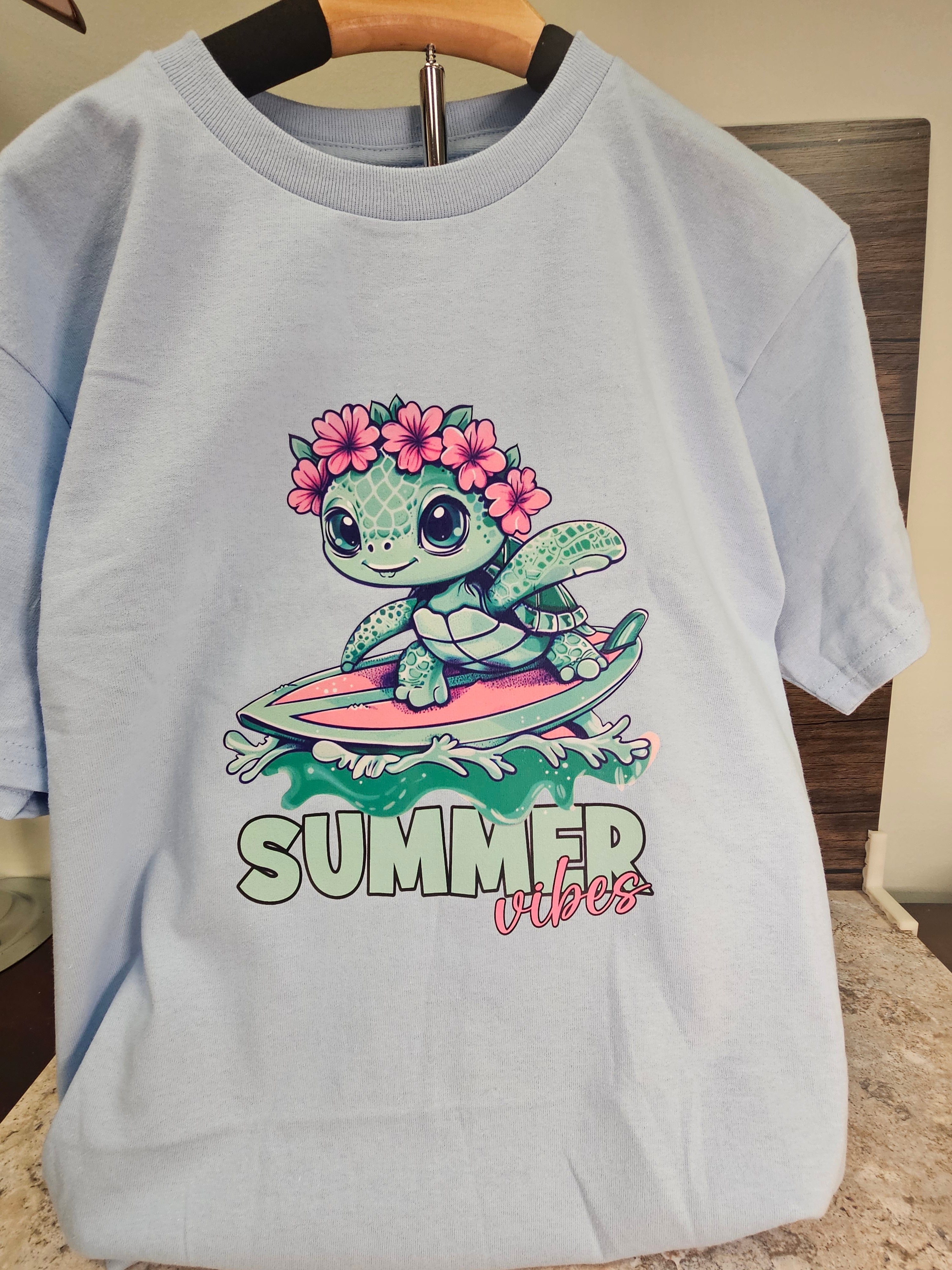 Summer Vibes Kids Tee