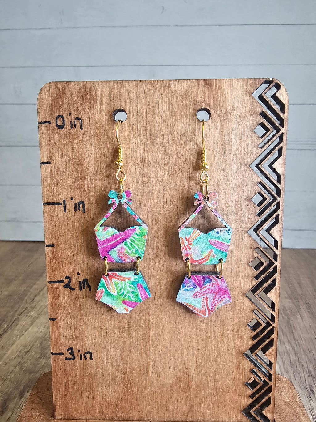 Bathing Suit Earrings