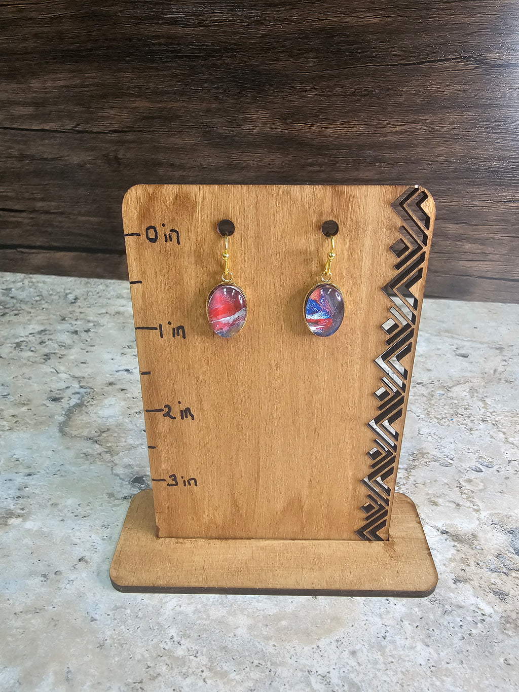 Fluid Art Earrings