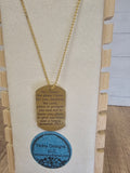 Engraved Dog Tag Necklace