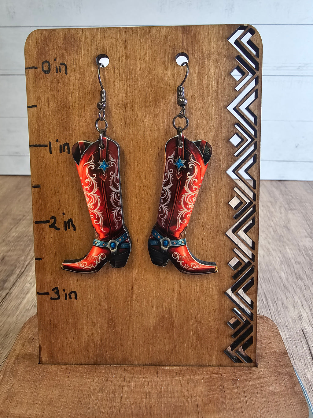 Boot Dangle Earrings