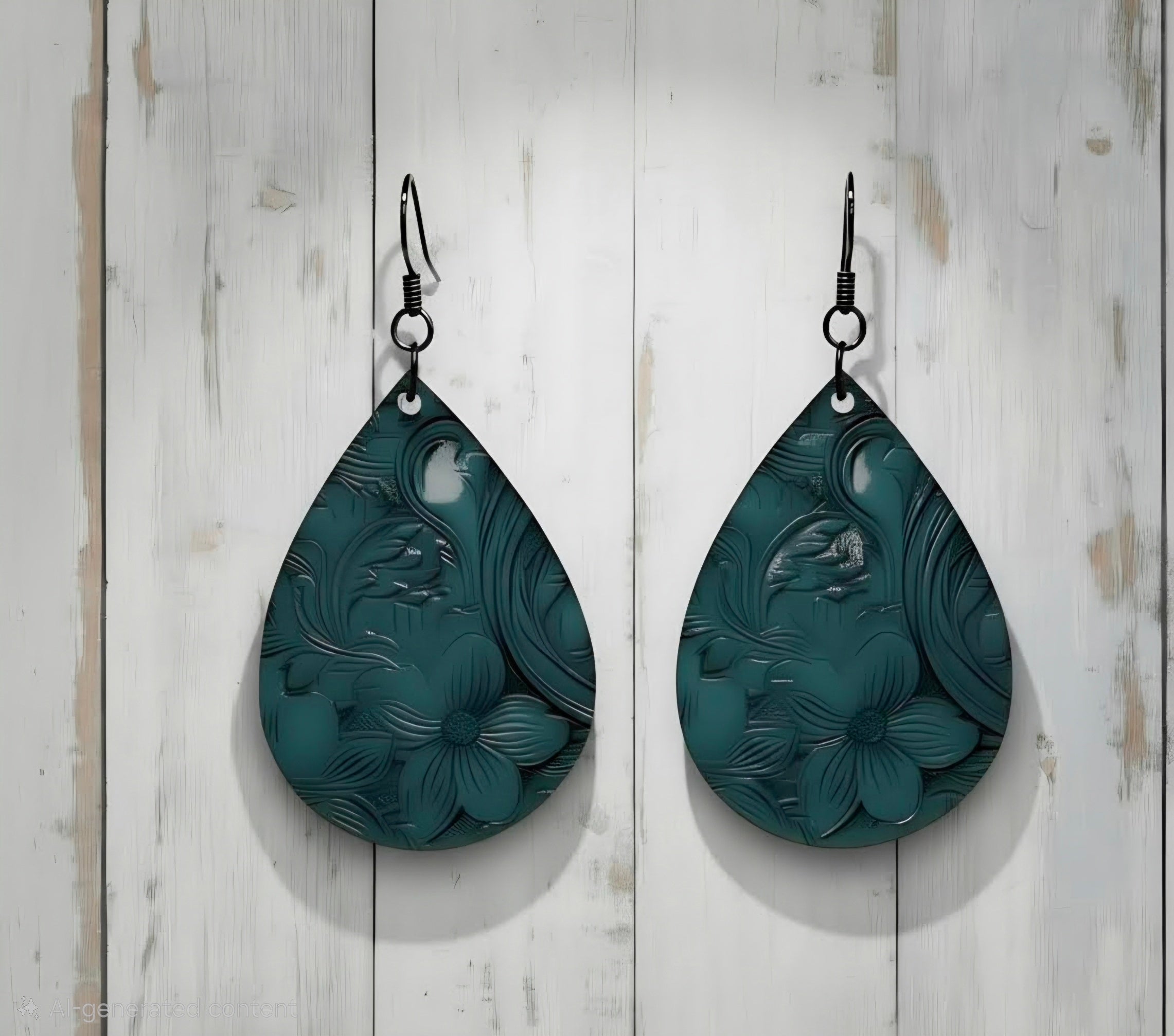 Leather Dangle Earrings